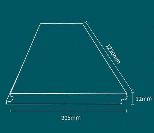 Artifical Wood Plastic Tent Steel Mezzanine Laminate Flooring