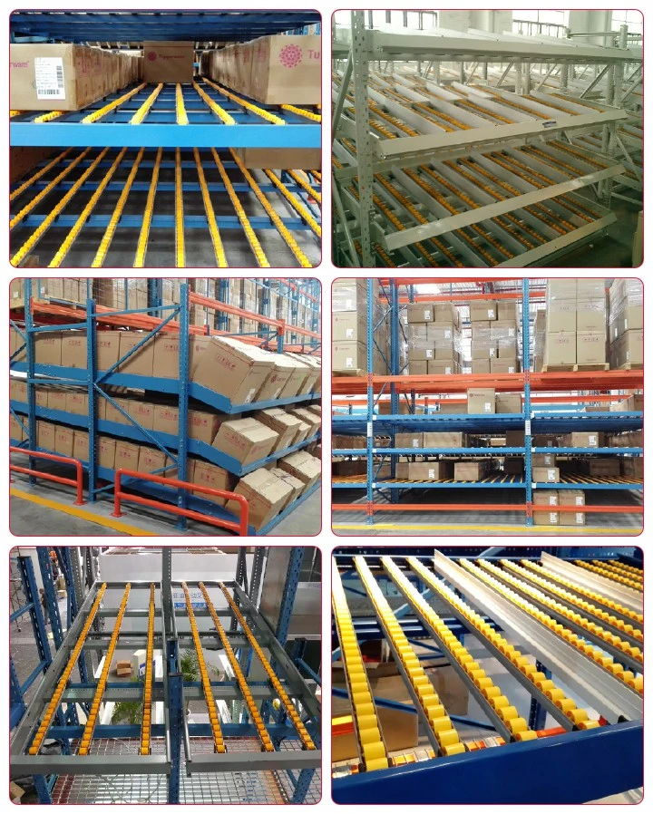 Warehouse Flow Rack for Carton Storage