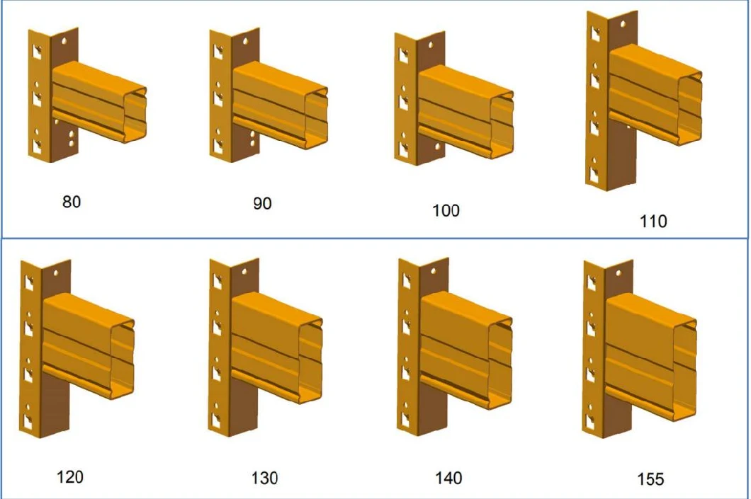 Heavy Duty Gravity Carton Flow Racking with Wheels, Selective Warehouse Roller Racking System