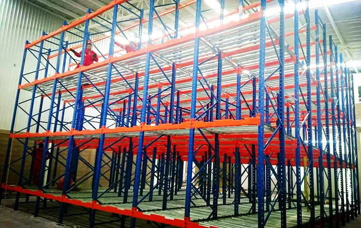 Warehouse Pallet Live Gravity Flow Fifo Rack