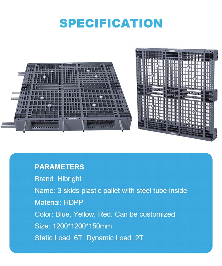 Industrial Heavy Duty Plastic Pallet for Warehouse